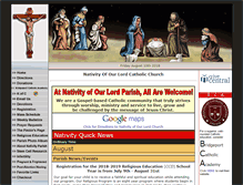Tablet Screenshot of nativitybridgeport.org